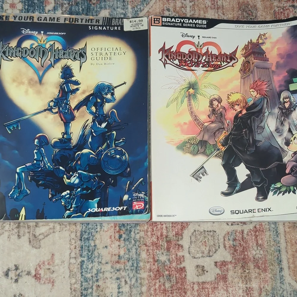 Lot of Kingdom Hearts Official Strategy Guide